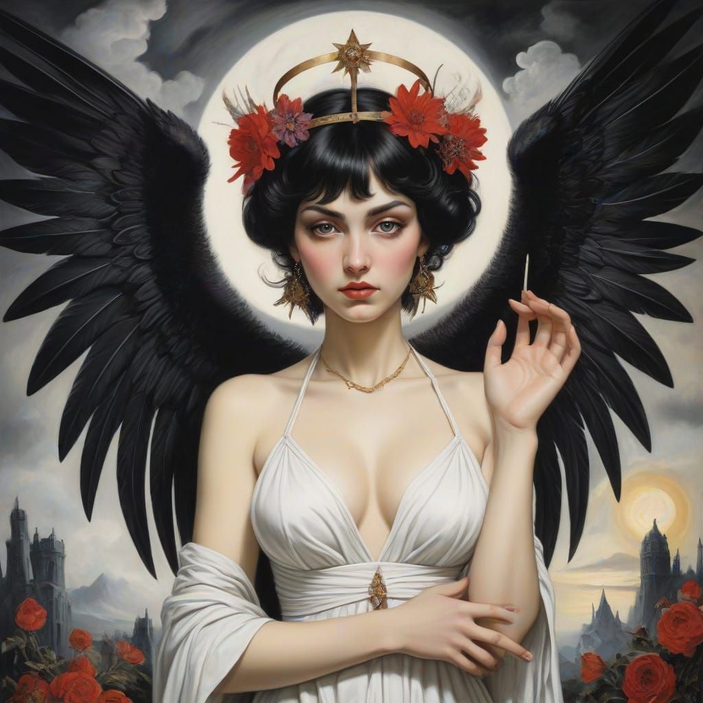 Surreal Figures in the Style of Dix and Goncharova