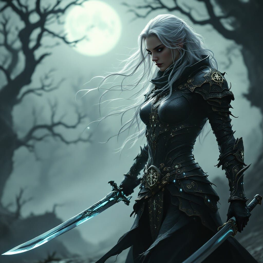 Dark Fantasy Demon Hunter in Unreal Engine 5