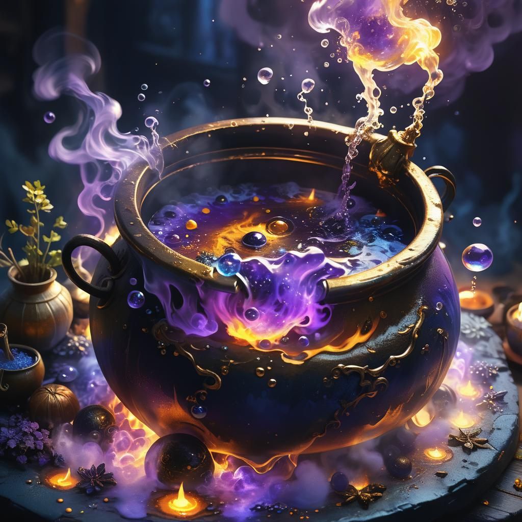Magical Witch's Brew Concept Art