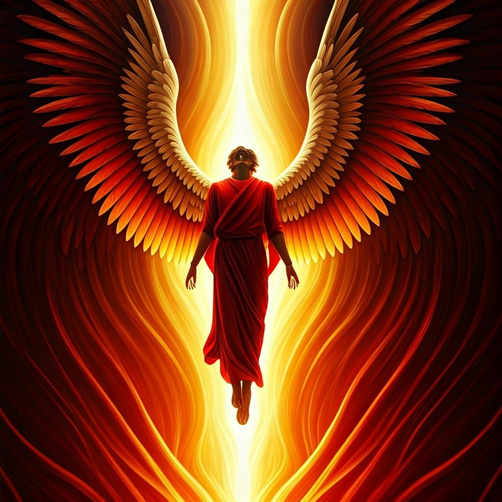 Aral, the angel of Fire Element.