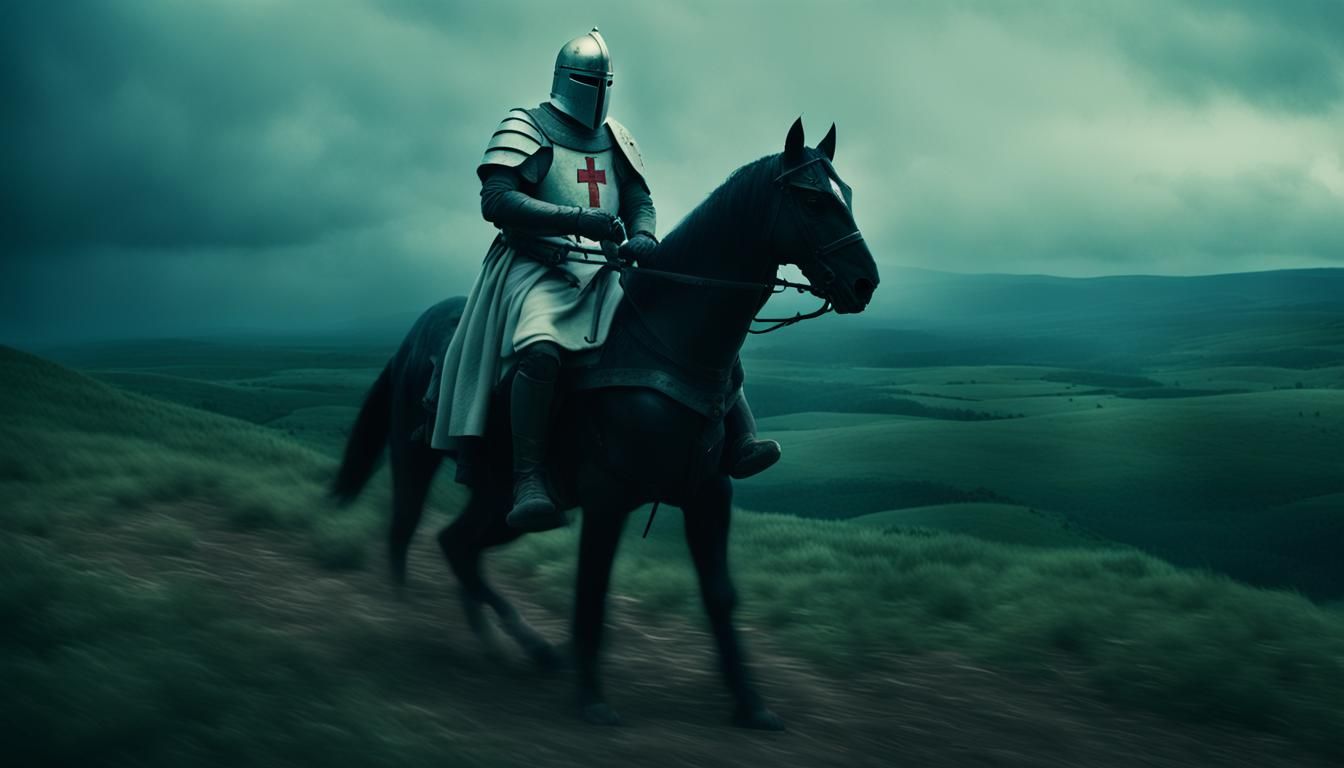 Epic Knights Templar Secret Quest: Cinematic Film Still