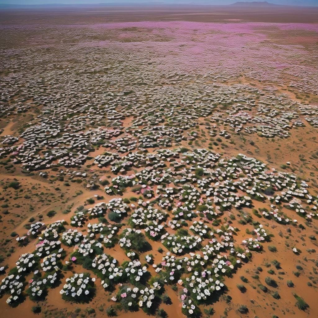 Atacama Desert in Bloom: A Floral Spectacle