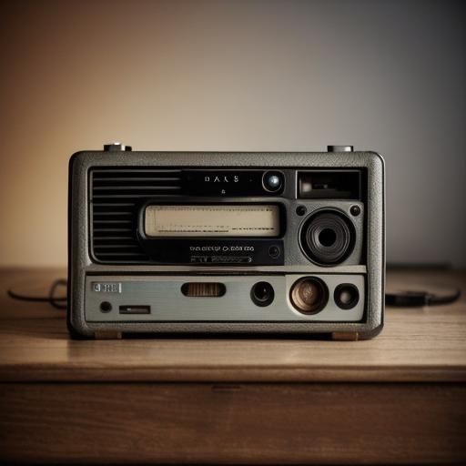 Vintage Cassette Player in 8K Resolution