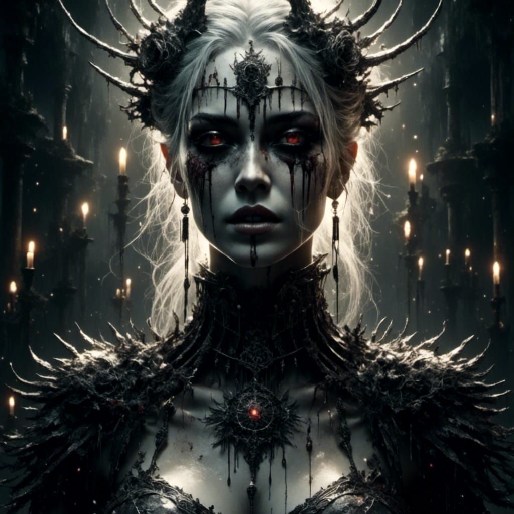 Demonic Female Cenobite of Extra-Dimensional Torture