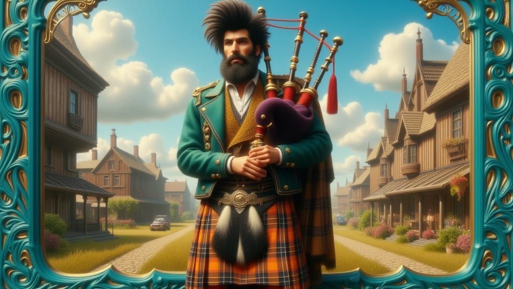 Shandy The Bagpipe Man