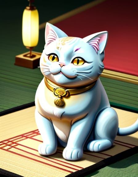 Lucky Cat! Maneki-neko!