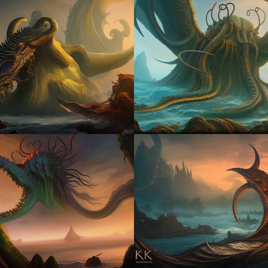 Release the Kraken: Fantastical Concept Art
