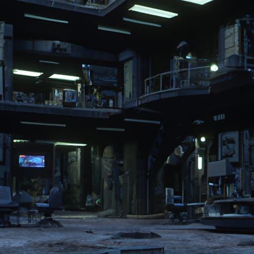 Liminal Horror: Abandoned Space Station in 8k