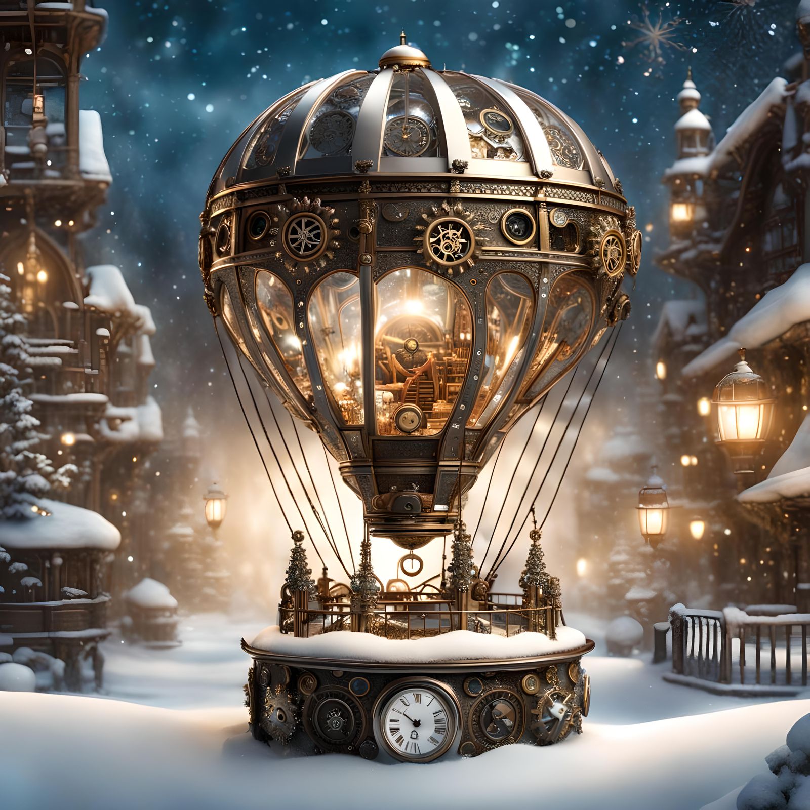 steampunk winter wonderland ❄️ so sorry my replies to you disappear!