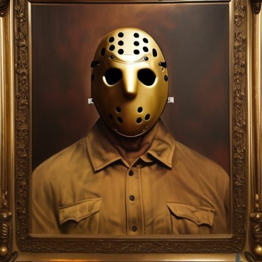 Parrish Rockwell Hockey Mask Jason Voorhees