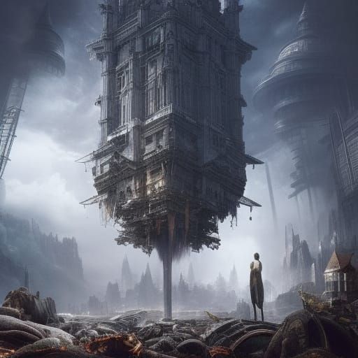 Dramatic Maximalist Painting: The World in My Eyes