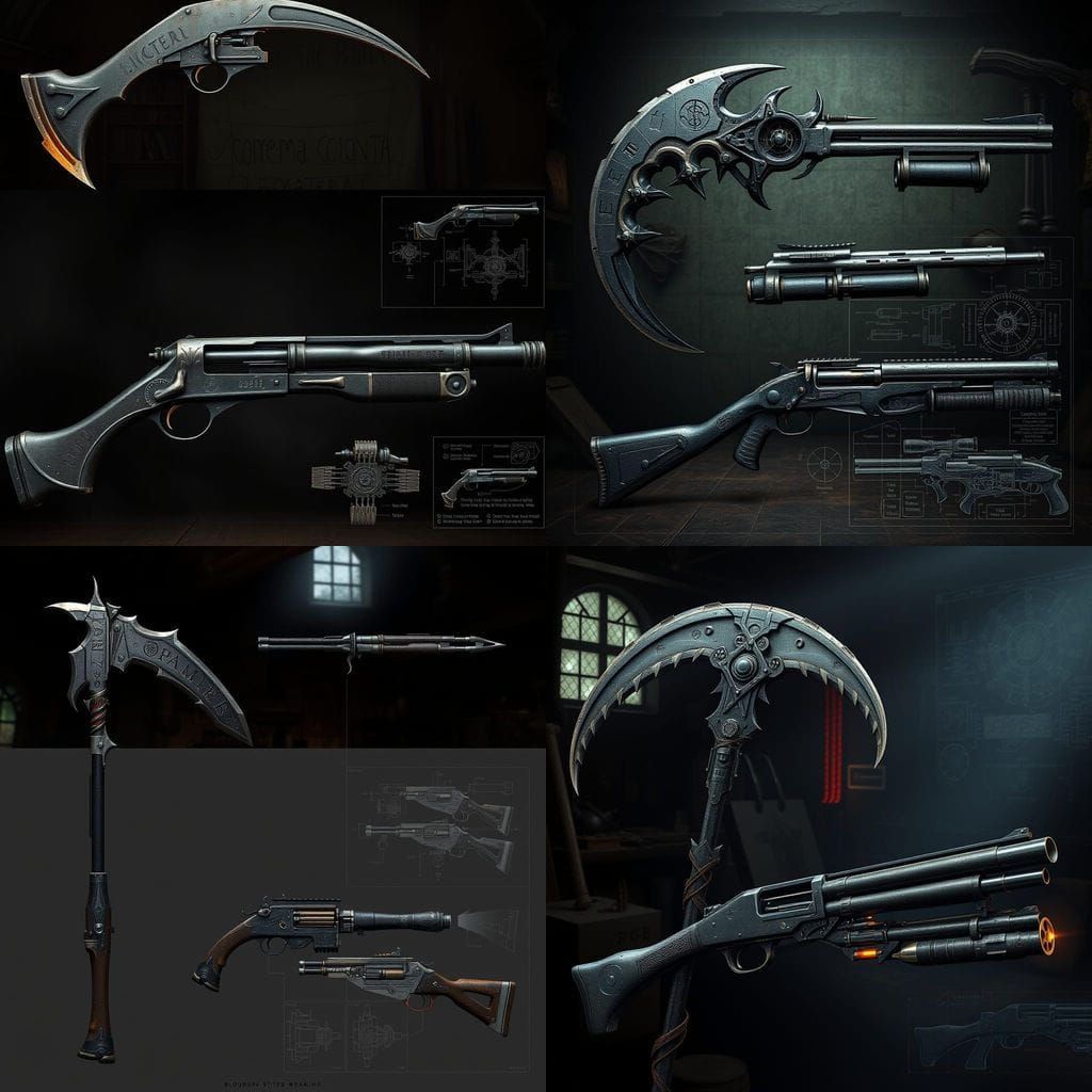 Ancient Arcane Trick Weapon Concept Art