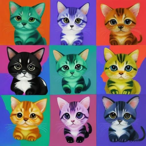 Adorable Puppies and Kittens with Big Eyes