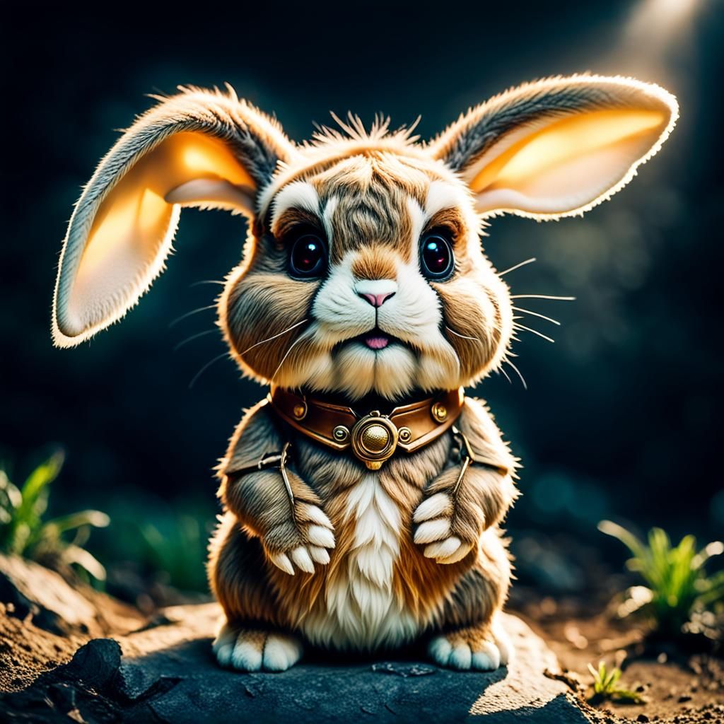 Haloed Mini Teddy Dwarf Rabbit Film Still