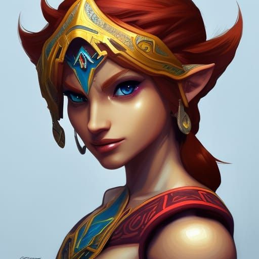 Urbosa of Legend of Zelda Portrait