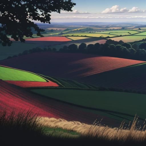 Lancashire Countryside in Hyperrealistic 8K