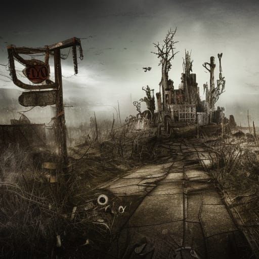 Post-Apocalyptic Wonderland: Nature Reclaims Ruins