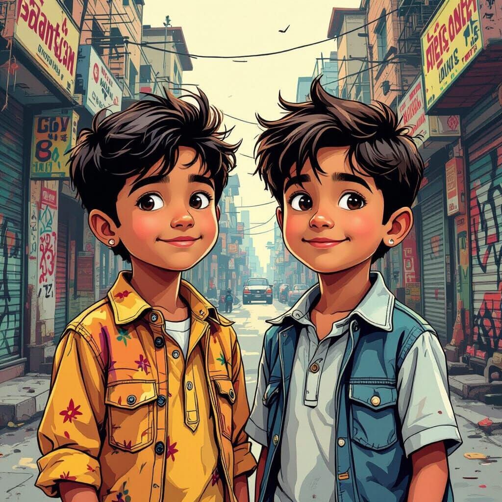 Boys' Urban Dream: Street Art in Karachi