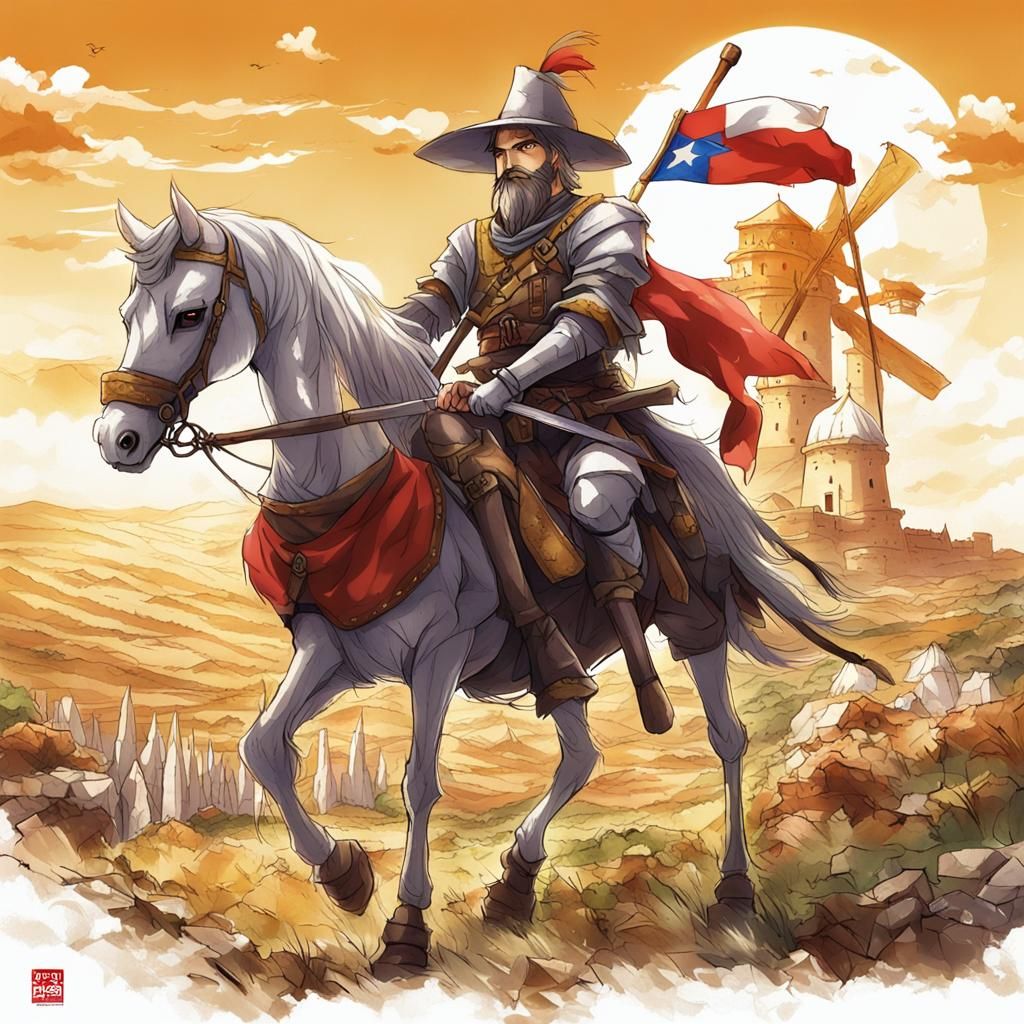 Don Quixote in Puerto Rico: Anime Style
