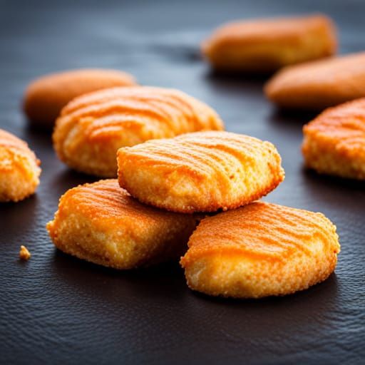 Hyperrealistic Chicken Nuggets in Cinematic Lighting