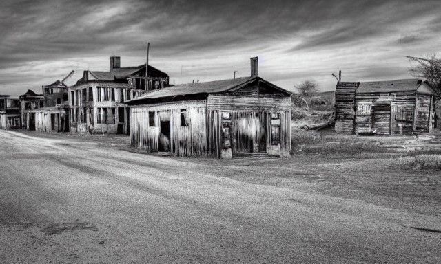 The ghost town