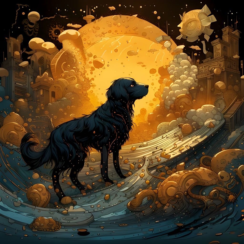 Merged Abstract Landscape