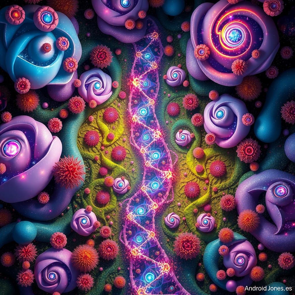 Cosmic Garden of Galaxies and Nebulae