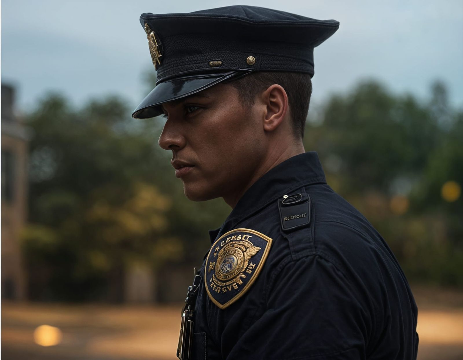 Ultra Realistic Detailed Police Officer