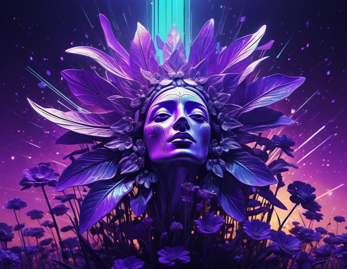 Ethereal Union Meltdown: A Surreal Digital Masterpiece