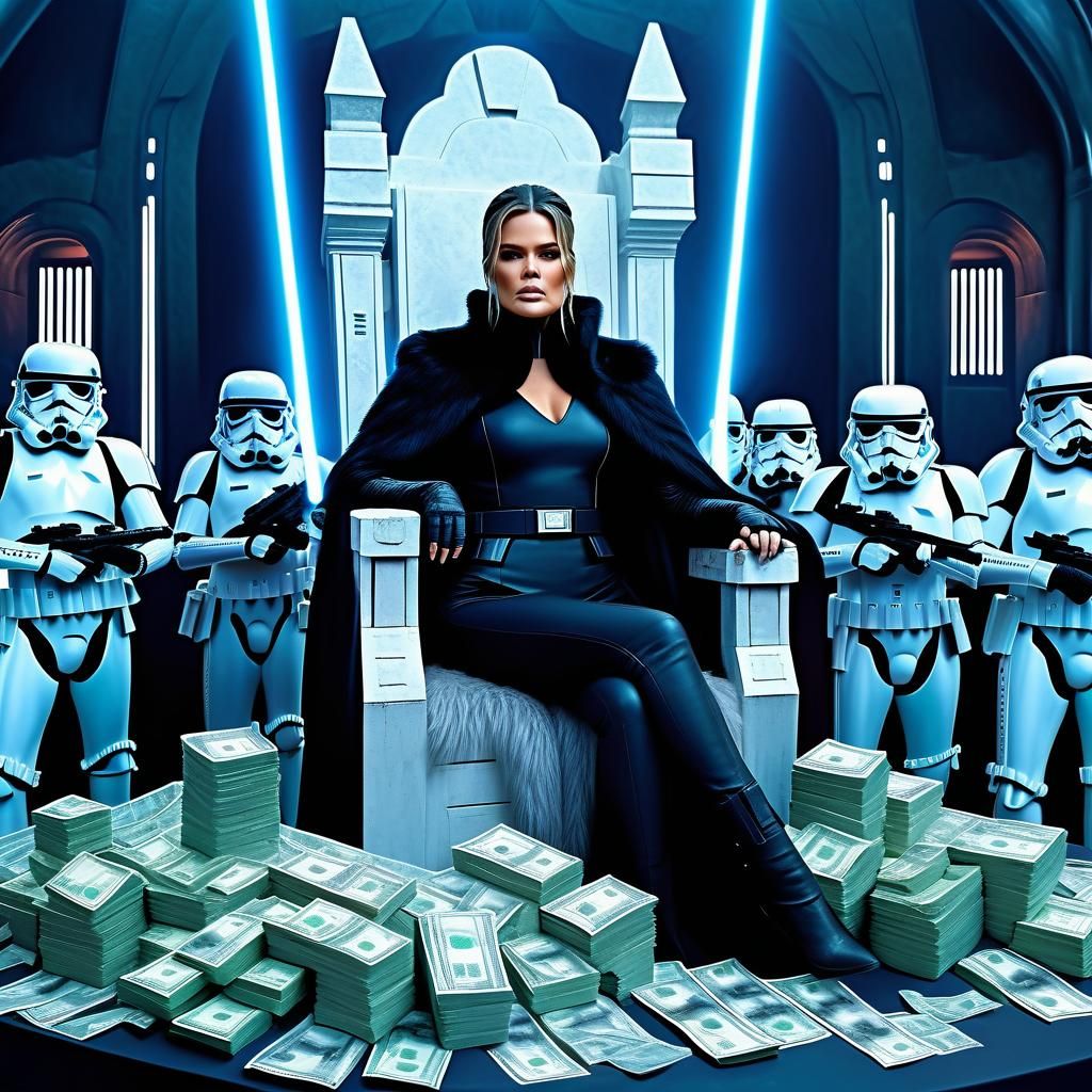 Epic Star Wars Commander Portrait in Digital Art Style