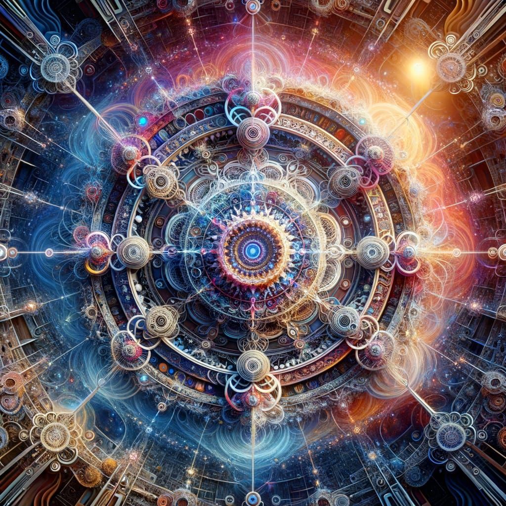 Sacred Geometry Interpretation of Ultimate Consciousness