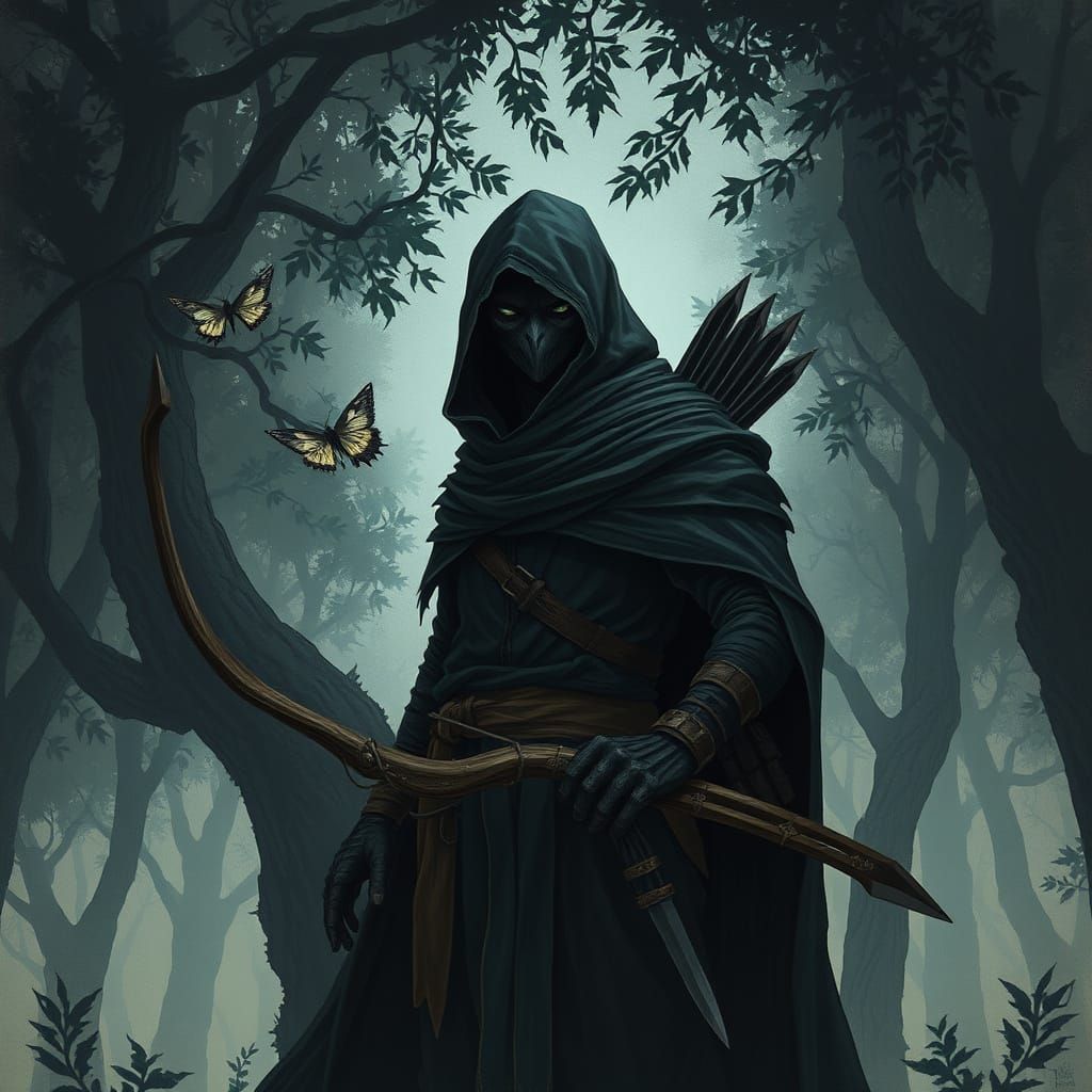 Mysterious Rogue Blends into Twilight Forest