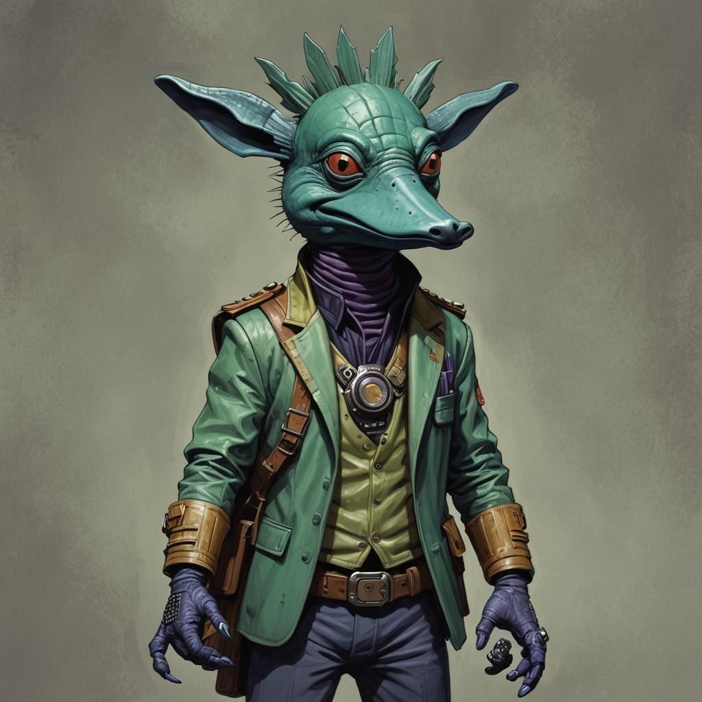 Sinister Inquisitor Platypus Artwork