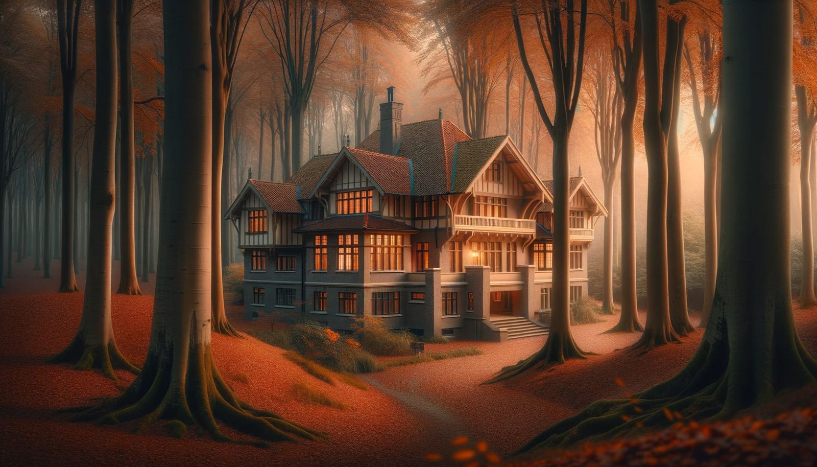 Villa in Beech Forest: 20th-Century Realism