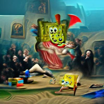 Spongebob's Renaissance Chase