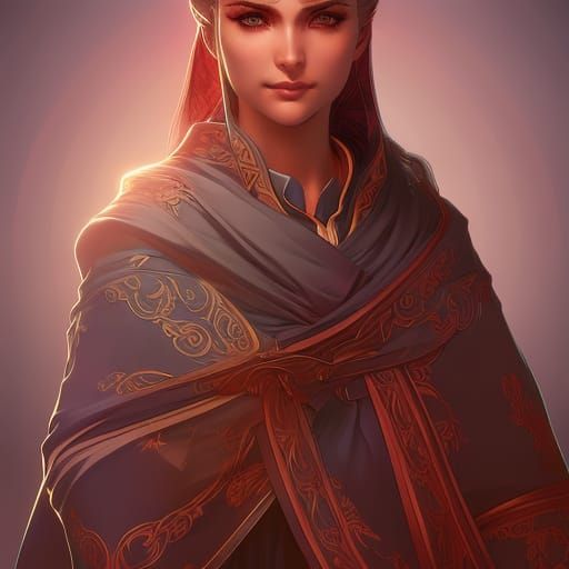 Politician's Generosity: Hyperdetailed Digital Art Portrait