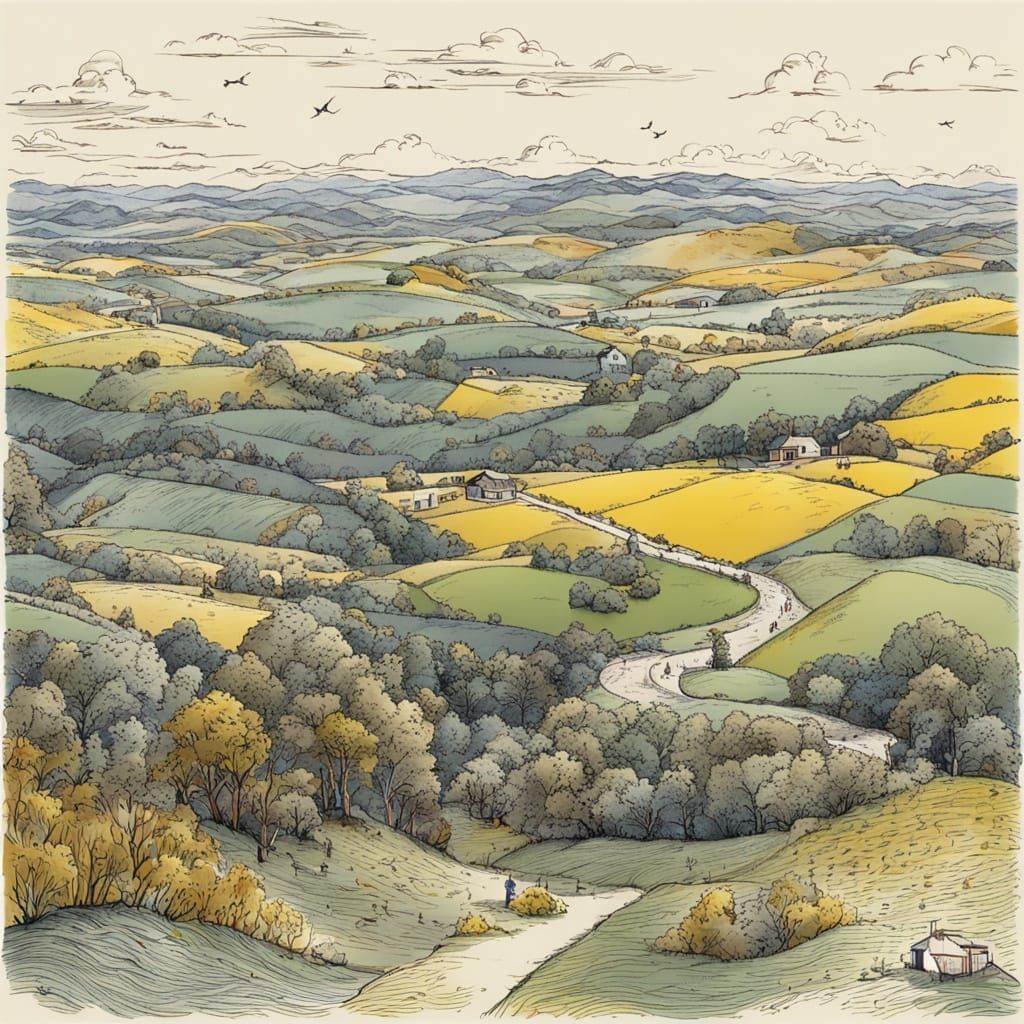 Picturesque Landscapes and Quaint Villages