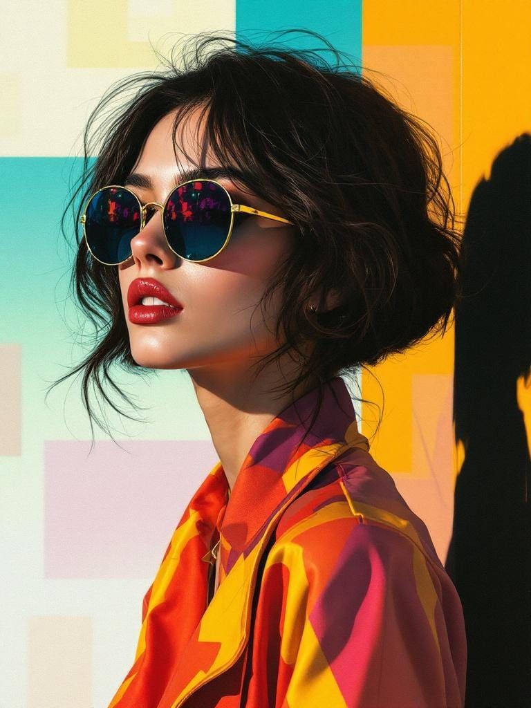 Hyperrealistic Polish with Geometric Sophistication