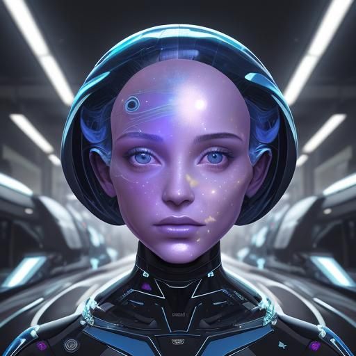 Factory Shop: Celebrity Head Clones, Cosmic Illustration