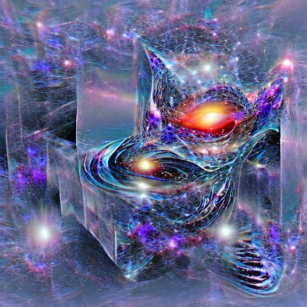 Minimalist Quantum Oblivion Abstract Art