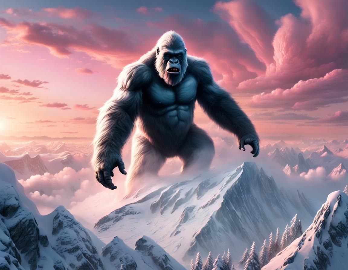 King Kong vs. Yeti Dawn Battle