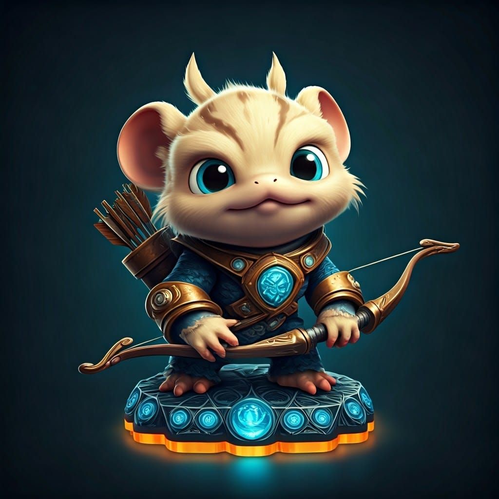 Majestic Sugar Glider with Fertilized Bows and Arrows - 3D C...