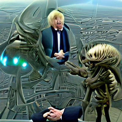 Boris Johnson's Extraterrestrial Encounter: A Humorous Digit...