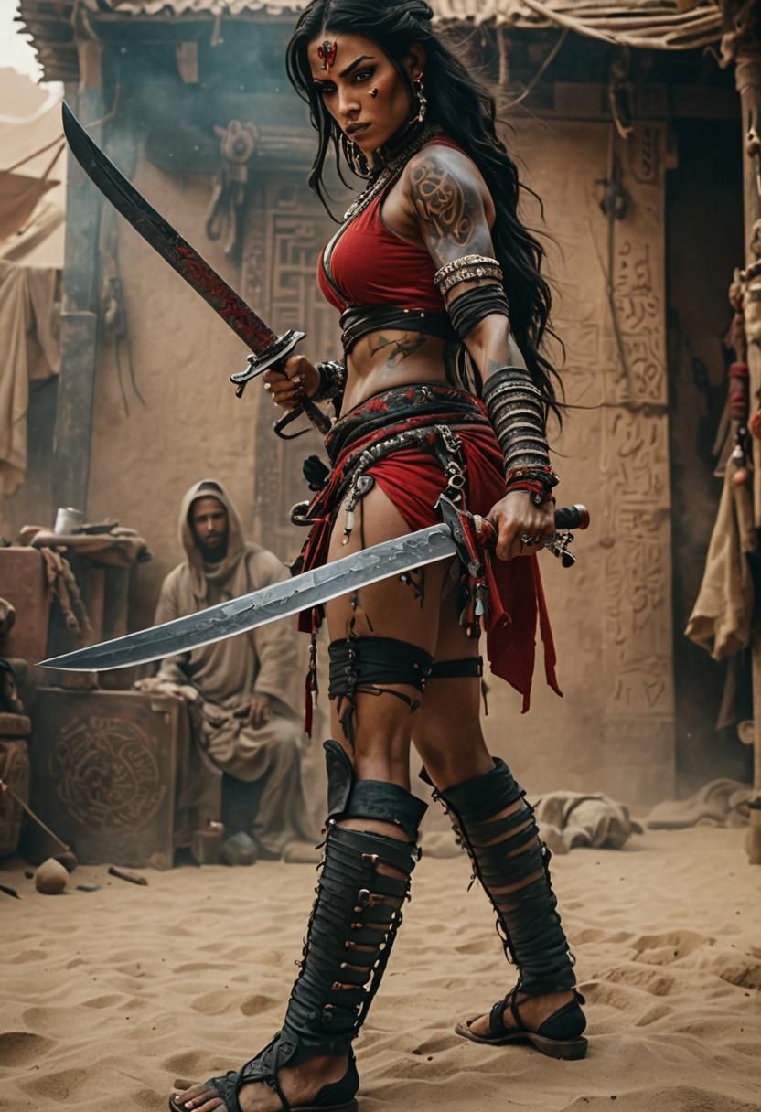 Arabian Ninja Assassin: Cinematic Film Still