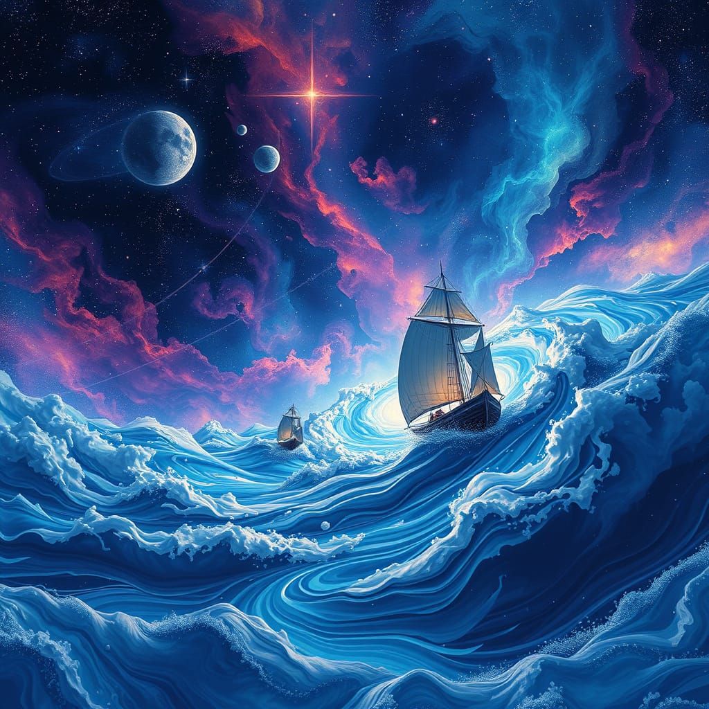 Sailing on the vast universe