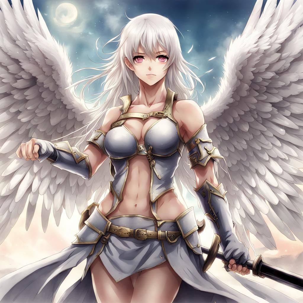Anime Style Warrior Angel