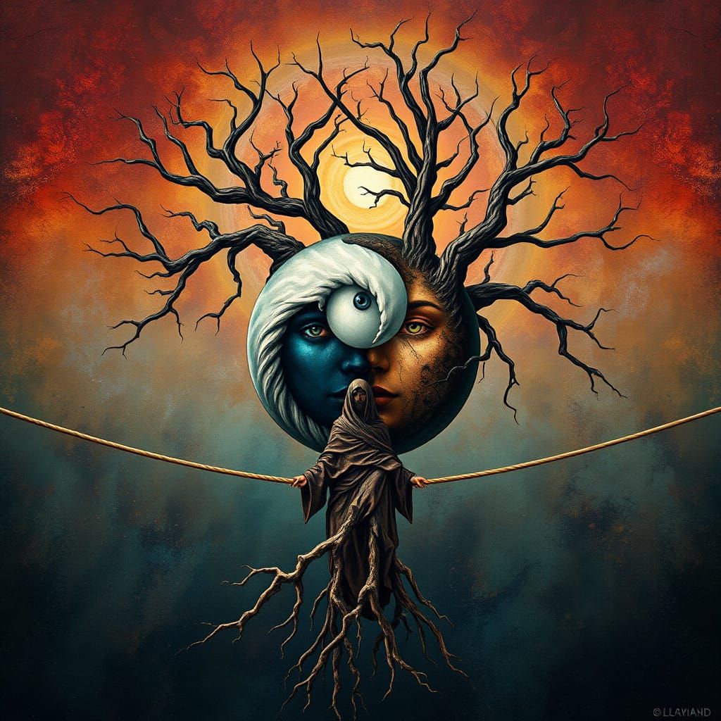 Ethereal Harmony in Perfect Balance