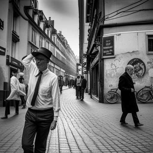 Paris Street Photography Inspired by Henri Cartier-Bresson