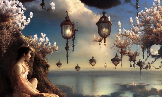 Dream in Detailed Dieselpunk Matte Painting