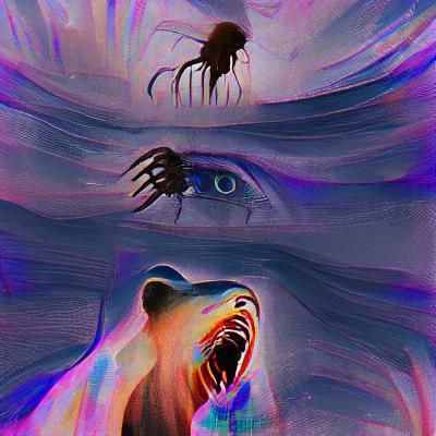 Minimalist Visual Representation of Fear